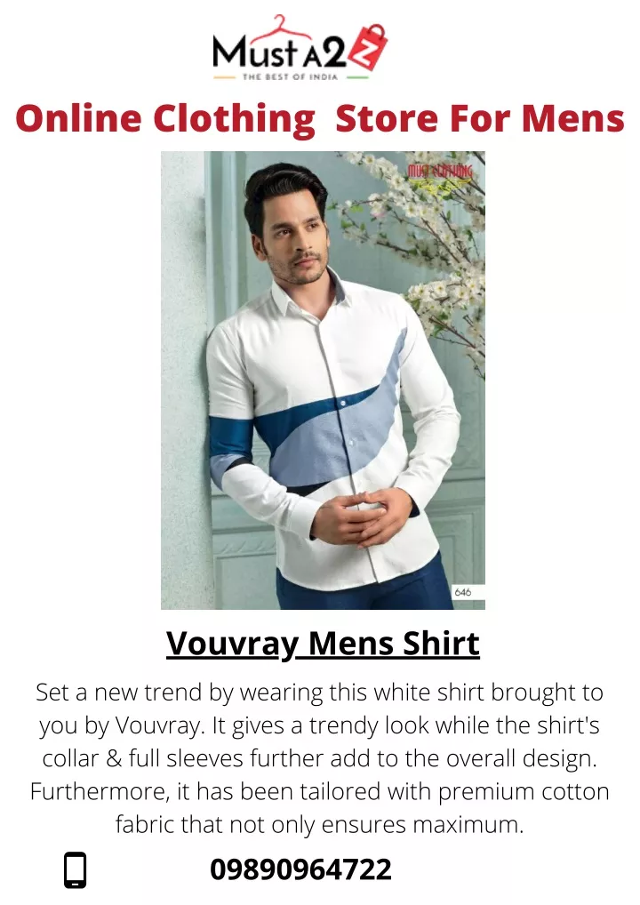 online clothing store for mens