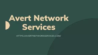 Get Professional Arlington IT Services From Avert Network Services