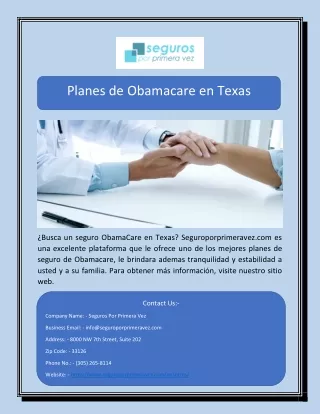 planes de obamacare en texas