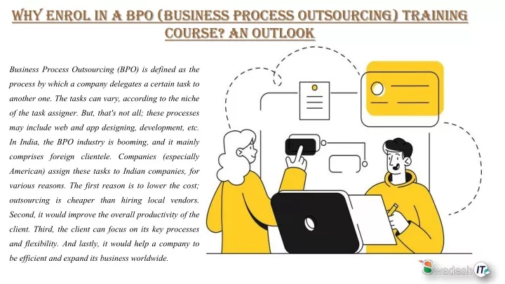 why enrol in a bpo business process outsourcing