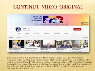 con inut video original