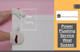 Power Flushing Service West Sussex