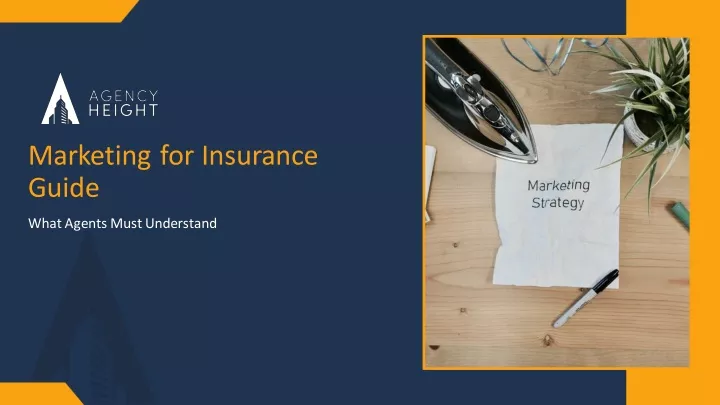 marketing for insurance guide