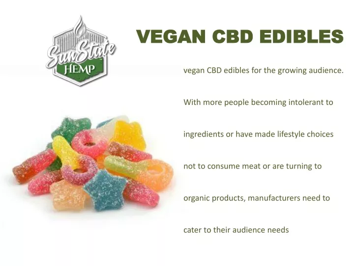 vegan cbd edibles