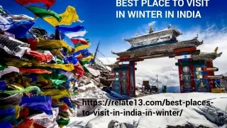 Best places to visit in India in winter