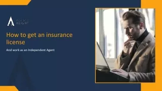 Steps on how to get an insurance license