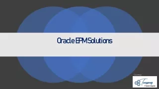 Oracle EPM Cloud