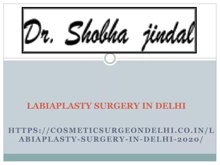 labiaplasty surgery in delhi
