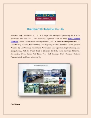 Hangzhou YQC Industrial Co., Ltd.