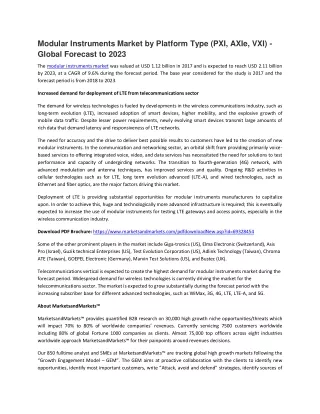 modular instruments market by platform type