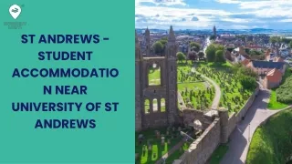 st andrews student accommodation near university