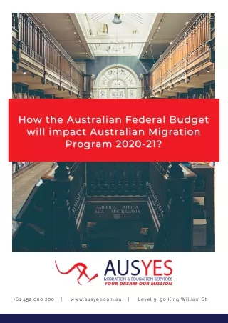 how the australian federal budget