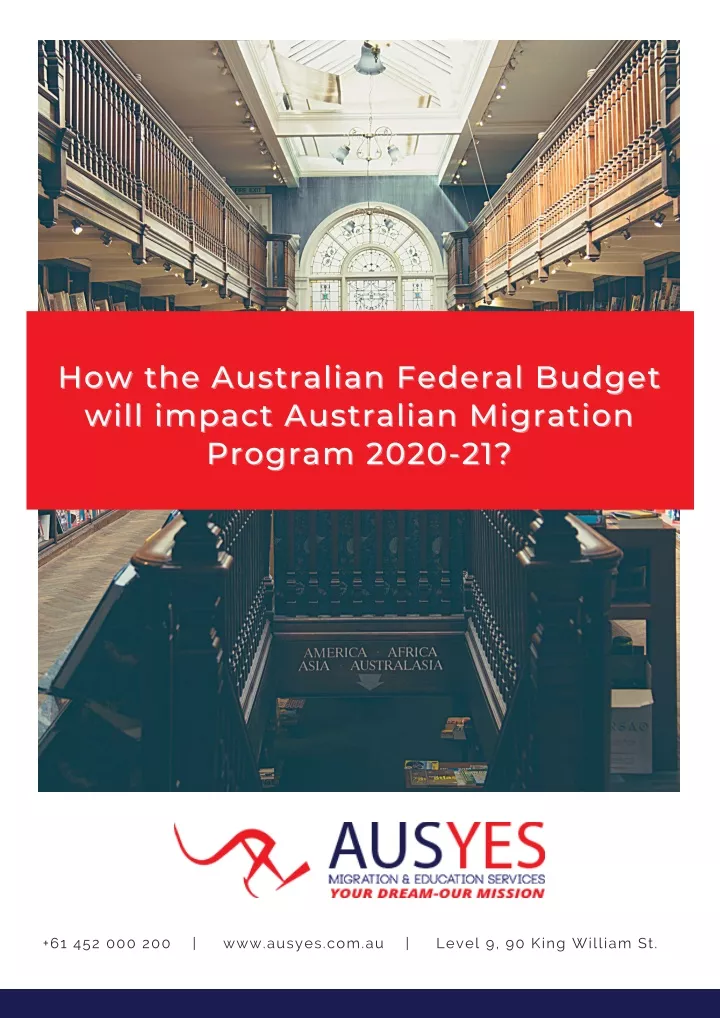 how the australian federal budget