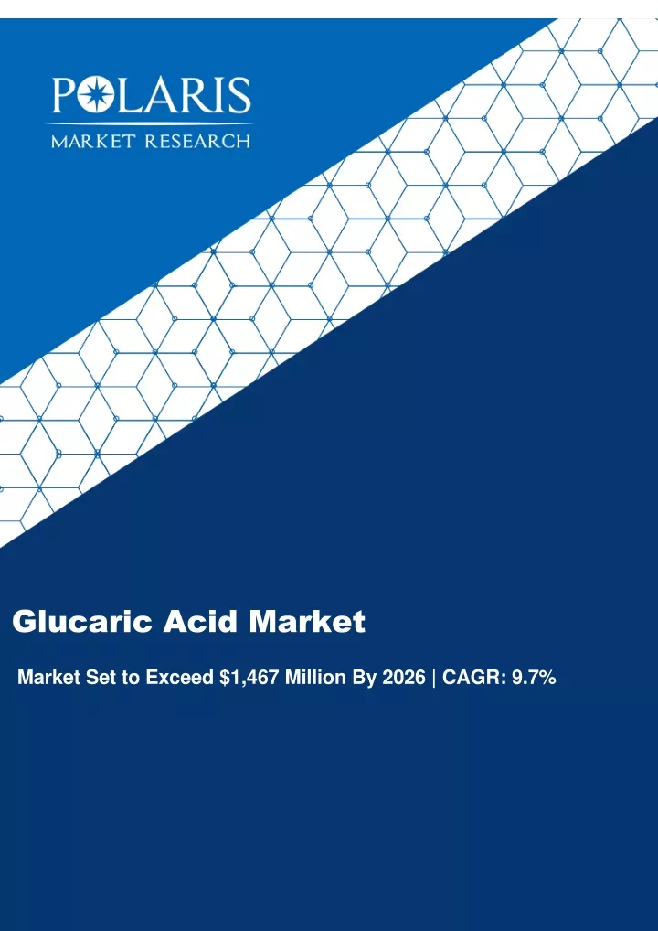 glucaric acid market