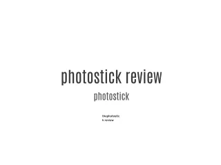 photostick review