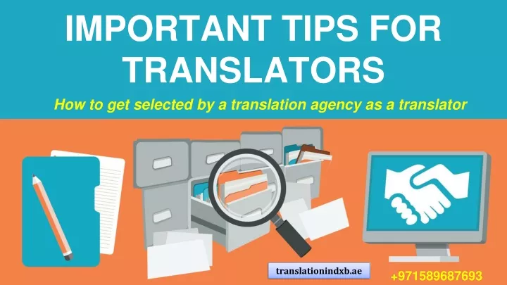 important tips for translators