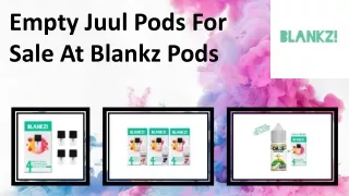 Empty Juul Pods For Sale At Blankz Pods