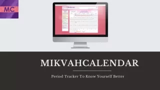 Know The Use Of MikvahCalendar | Family Purity Laws | MikvahCalendar.com