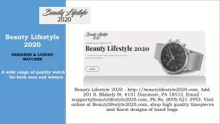 Beautylifestyle2020 - Support@beautylifestyle2020.com