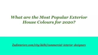 Commercial Interior Design Services In Delhi