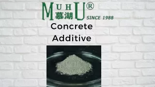 Concrete Additive-MUHU Construction Chemical
