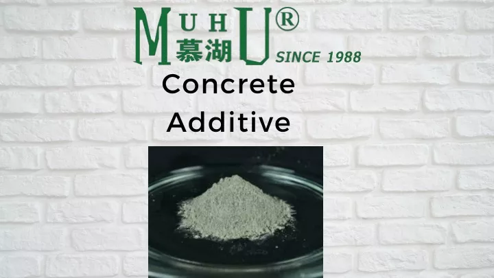 c oncrete additive