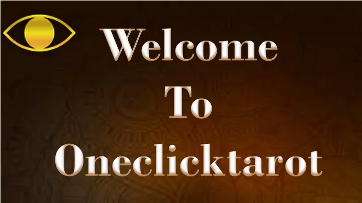 welcome to oneclicktarot