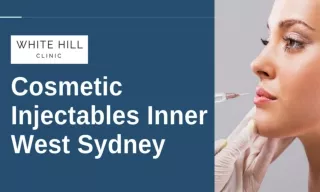 Cosmetic Injectables Inner West Sydney