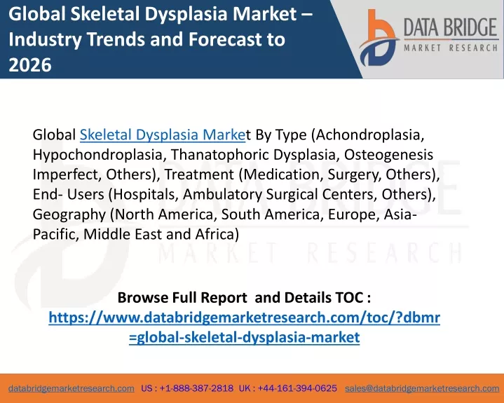 global skeletal dysplasia market industry trends