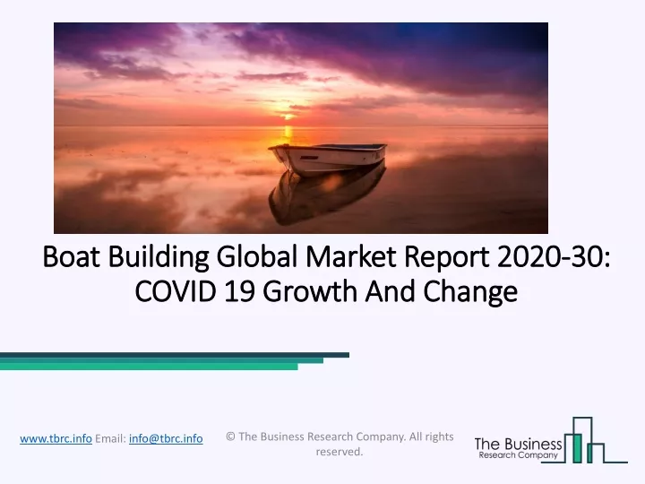 boat building global market report 2020 30 covid 19 growth and change