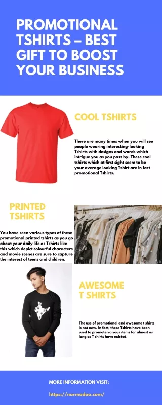 Promotional Tshirts – Best Gift to Boost Your Business