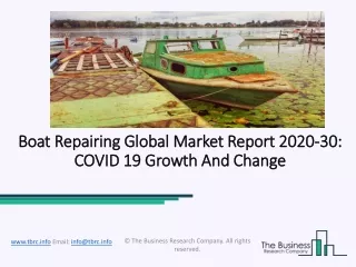 (2020-2030) Boat Repairing Market Size, Share, Growth And Trends