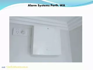 Alarm Systems Perth - Home Alarm Systems | Core Tech Security