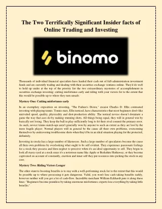binomo trading