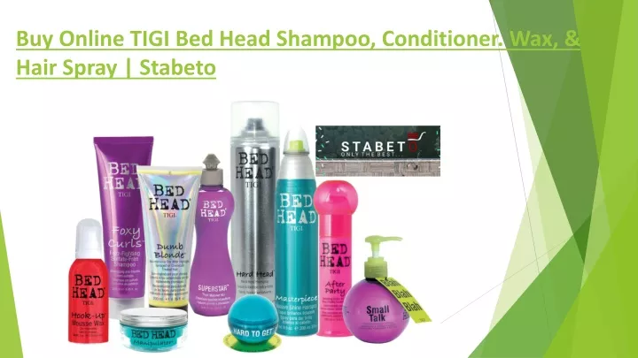 buy online tigi bed head shampoo conditioner