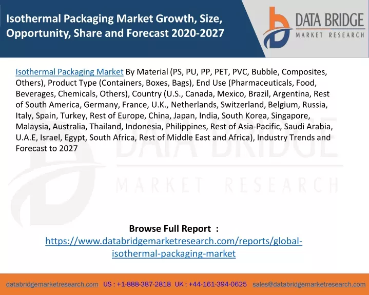isothermal packaging market growth size