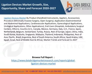 ligation devices market growth size opportunity