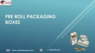 pre roll packaging boxes