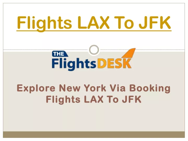 flights lax to jfk