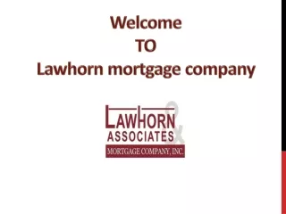 Lawhorn & Associates Mortgage Co, Leader in Low Rates