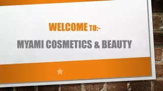 welcome to