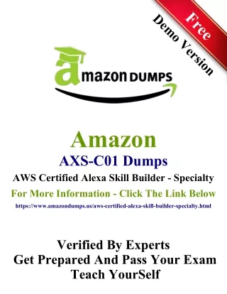 Get Free AWS Certified Specialty Exam Demo Question Answers