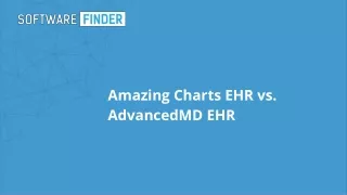 amazing charts ehr vs advancedmd ehr