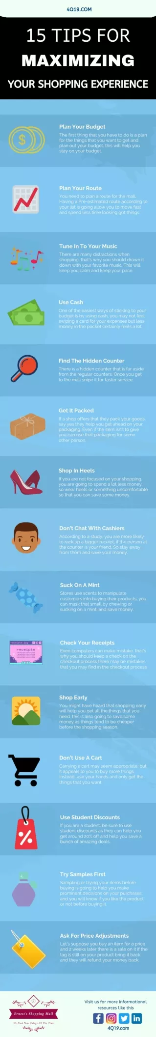 15 Tips For Maximizing Your Shopping Experience