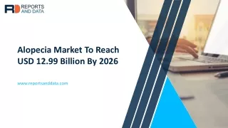 Alopecia Market Size & Share To 2020
