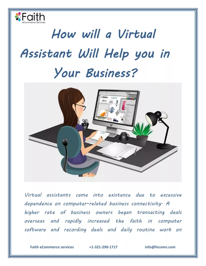 how will a virtual assistant will help