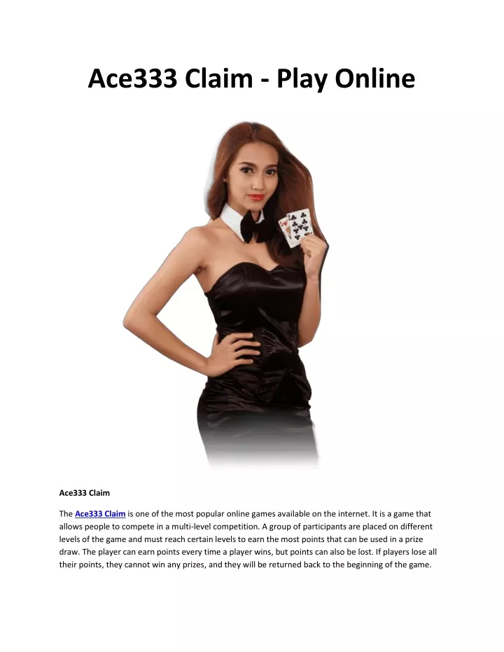 ace333 claim play online