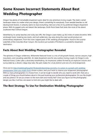 10 Compelling Reasons Why You Need elopement photography