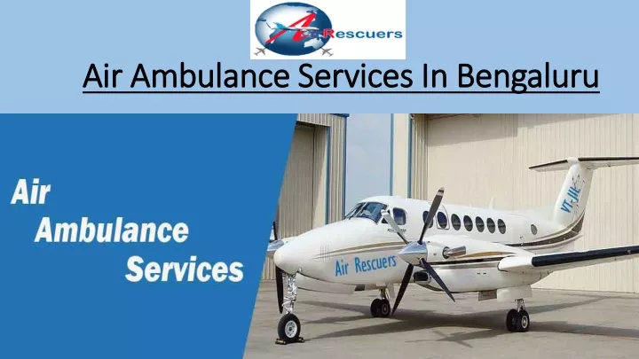 air ambulance services in bengaluru