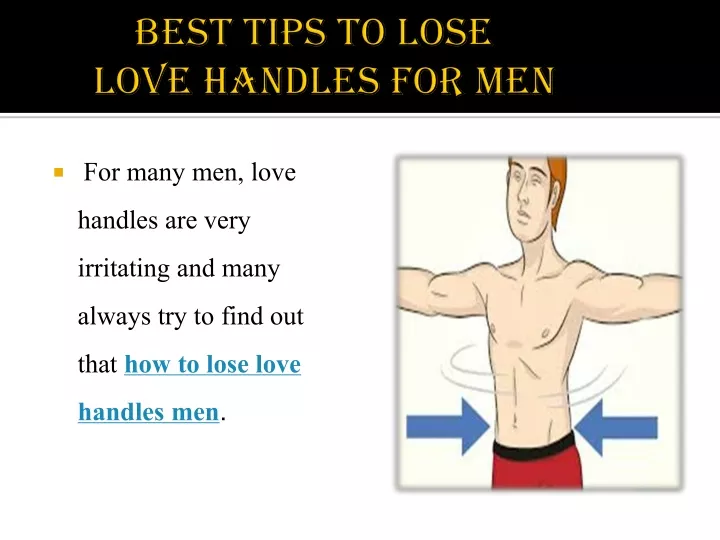 best tips to lose love handles for men